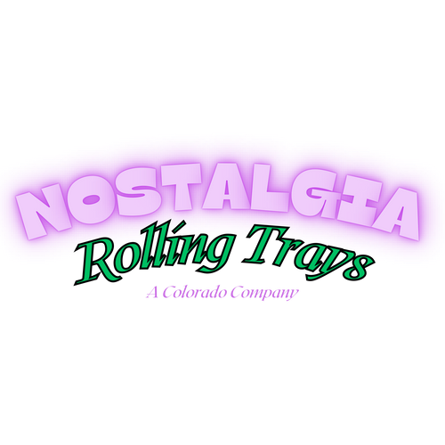 Nostalgia Rolling Trays